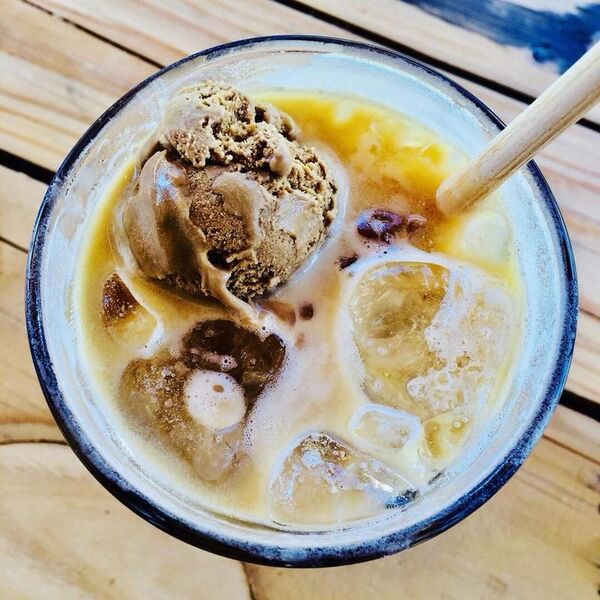 Dessert glacé servi au 69